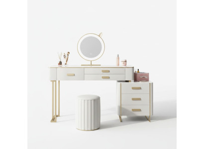 Slaapkamer kaptafel kaptafel make-uptafel spiegel laden