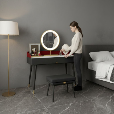 Kaptafel muur spiegel kapper consoles tafels slaapkamer nieuw