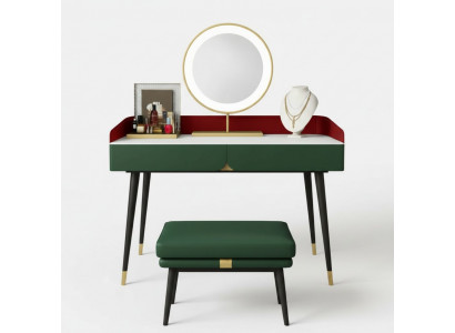 Kaptafel Spiegel Console Slaapkamer Houten Tafel Luxe Nieuw