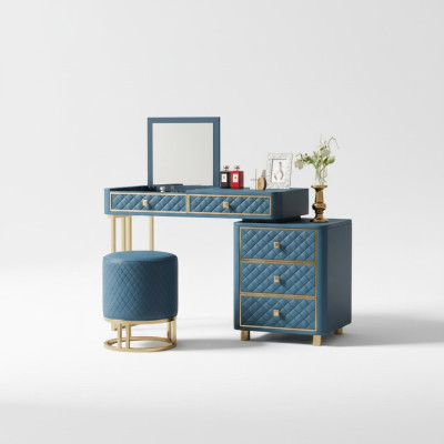 Vanity make-up table cosmetic table mirror design consoles dresser tables
