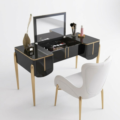 Moderne make-uptafel spiegel luxe console ladekast slaapkamer nieuw