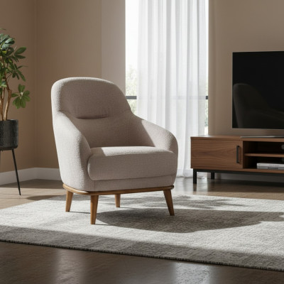 Fauteuil Bekleding Zitter Design Bank Ontspanning Stof Design Fauteuil Club Lounge
