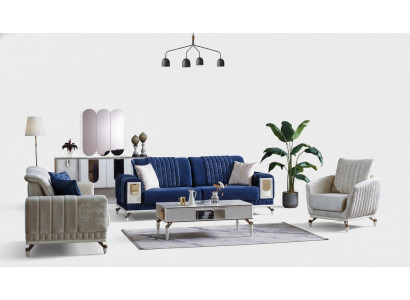 Bankstel 3+3+1 zits meubel luxe set Bankstel modern set Nieuw 3-delig