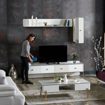 Moderne tv rek tv dressoir tv ladekast tv standaard kast meubels