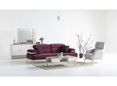 Bankstel 3+1 zits fauteuil set Moderne Ontspanningsmeubel
