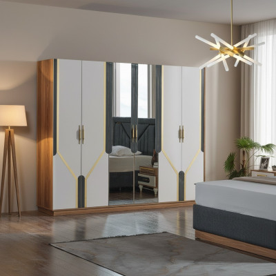 Kledingkast Kasten Kast Ontwerp Hout Kinderkamer Modern Meubels Nieuw