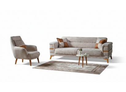 Sofagroep 3+1 zits Modern Relax fauteuil Modern stijl 2-delig Luxe woonkamer