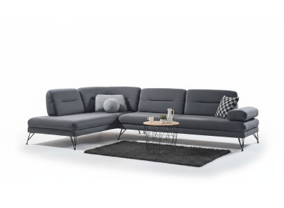 Hoekbank L-vorm Textiel Hoekbank Bankbekleding Premium Bank L Vorm Modern