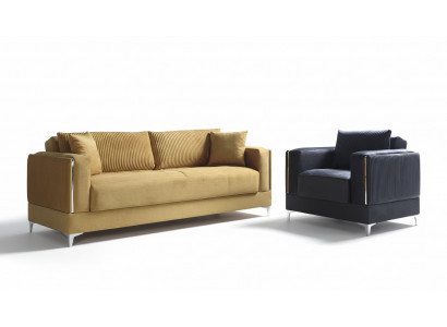 Bankstel 3+1 zits Modern Relax Stoel Modern Stijl 2-delige Luxe Nieuw Woonkamer Nieuw
