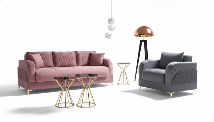 Sofaset 3+1 zits Modern Relax fauteuil Stijl 2-delig Luxe woonkamermeubels