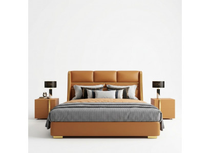 Tweepersoonsbed Slaapkamer Bed Luxe Meubels Dubbele Hotelfaciliteit 180x200