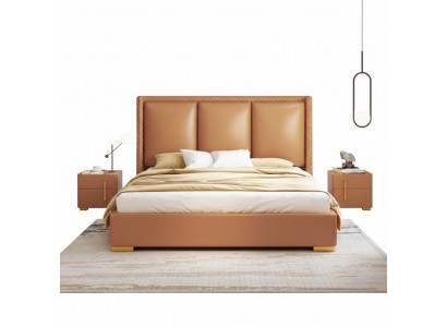 Tweepersoons slaapkamer bed luxe meubels tweepersoonsbed hotelinrichting