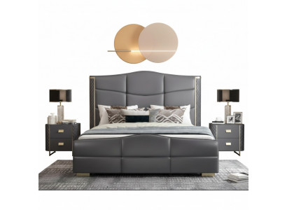 Tweepersoons designbed Moderne luxe slaapkamermeubels Bedframe