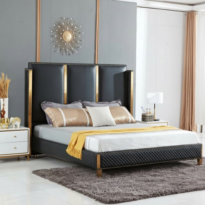 Bed Kussen Ontwerp Luxe Tweepersoons Hotelbedden Huwelijk Slaapkamer 180x200cm
