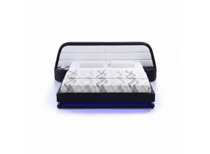Luxe slaapkamerbed gestoffeerd ontwerp Luxe tweepersoonsmoderne bedden