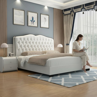 Chesterfield bed gestoffeerd bed tweepersoonsbed bedden designer luxe bed nieuw