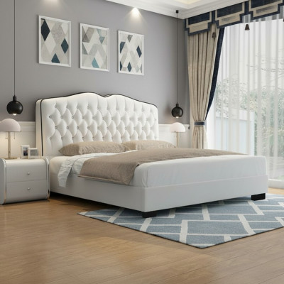 Chesterfield bed gestoffeerd bed tweepersoonsbed bedden designer luxe bed nieuw