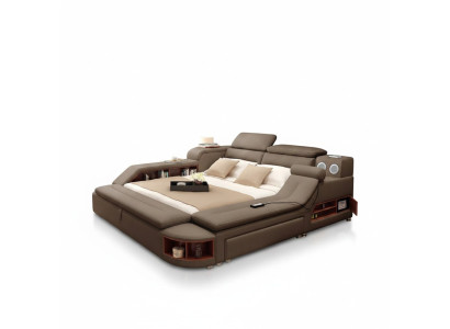 Luxe bed 180x200 multifunctionele slaapkamer ligplanken Nieuw