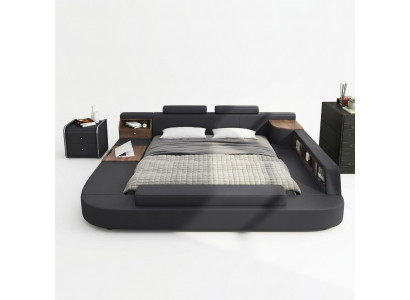Bedden Moderne Hotel Multifunctioneel Tweepersoons Luxe Design Bed Bekleding