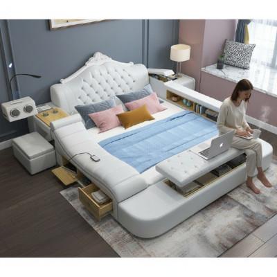 Multifunctioneel bed Luxe bedden Multifunctionele slaapkamer 180x200