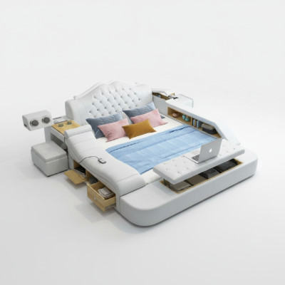 Multifunctioneel bed Luxe bedden Multifunctionele slaapkamer 180x200