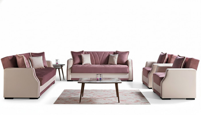Luxe bankstel compleet Bank Bank Moderne set Woonkamer Relax 3+2+1+1 Nieuw