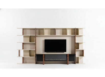 Wandmeubels tv Wand Hout Moderne Stijl Plank Woonkamer Meubels Kast tv Standaard