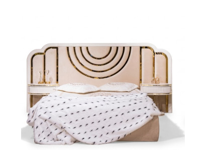 Modern slaapkamer set Bed + 2x nachtkastjes Design meubels 3 delig. Nieuw.