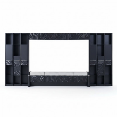 Wandmeubel TV-wand Hout Modern Stijl Plank Woonkamermeubels Kast rtv tv-standaard