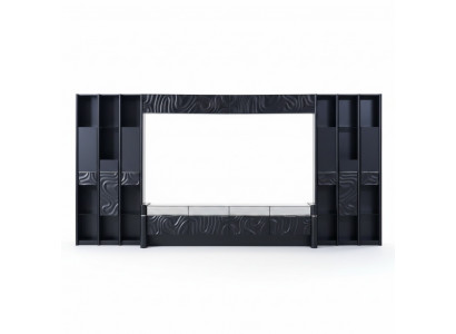 Wandmeubel TV-wand Hout Modern Stijl Plank Woonkamermeubels Kast rtv tv-standaard