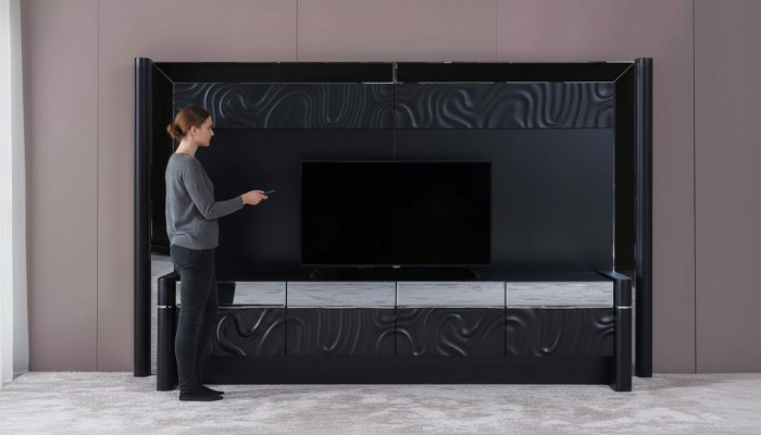 Houten meubels Moderne woonkamermeubels TV-standaard Wandkast