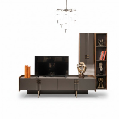 Woonkast tv Wand Hout Modern Plank Woonkamer Meubels Kast rtv Met Wandkast