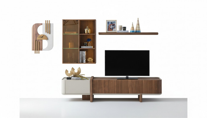 Woonwand Ontwerper Woonkamermeubels Wandkast Nieuw Wandplank