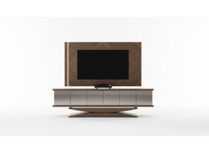 Woonkamer wand hout moderne stijl plank woonkamer meubels kast RTV met tv frame