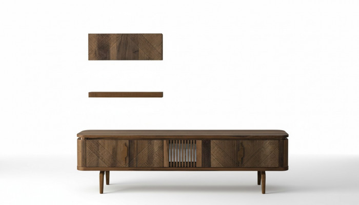 Luxe woonwand woonkamer dressoir RTV-rek muren kast Nieuwe meubels