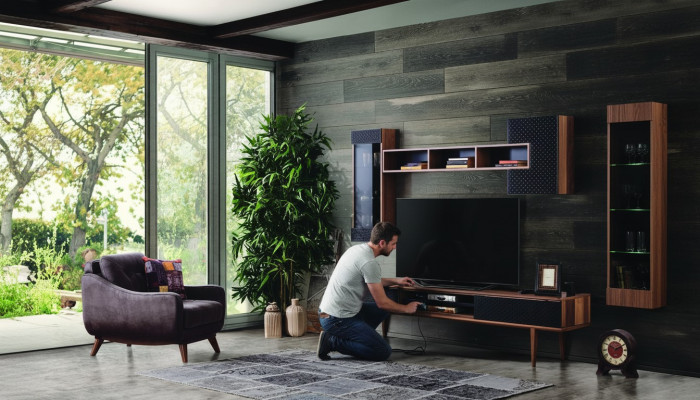 Luxe wandmeubel tv lage kast tv-standaard woonkamer meubels wandkasten