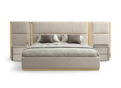 Luxe design bedden slaapkamer bed paleis hotel tweepersoonsbed nieuw