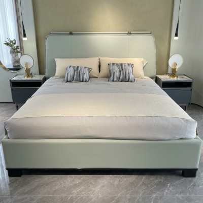 Luxe slaapkamerset Modern tweepersoonsbed met 2 nachtkastjes Design 3-delig Complete