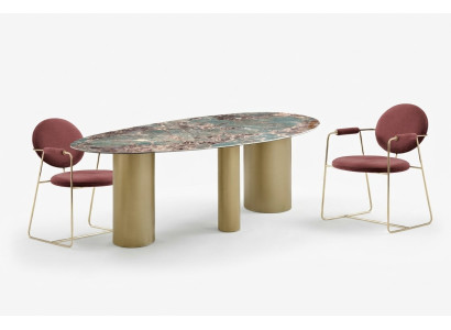 Eetkamerset Eettafel 4 stoelen Elegante set Modern Luxe Nieuw 5-delig.