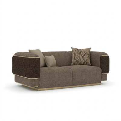 Woonkamer Bankstellen Tweezits Luxe Inrichting Bekleding Textiel Design Meubels