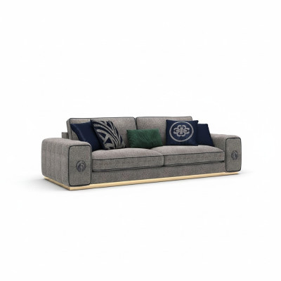 Modern Grijs Bankstel Luxe Meubels Woonkamer Inrichting Meubels