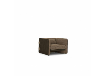 Modern ontwerp gestoffeerde meubels fauteuil Luxe woonkamer bekleding textiel inrichting.