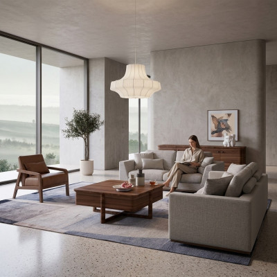 Woonkamer Grijs Bankstel 2x Bankstellen Tweezits Design Fauteuil Luxueuze Inrichting