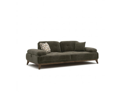 Grijze bank Tweezits bank Meubels Luxe woonkamer Bekleding Stof