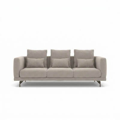 Driepersoonsbank Bank Gestoffeerde meubels Luxe Nieuw Textiel Meubels Woonkamer