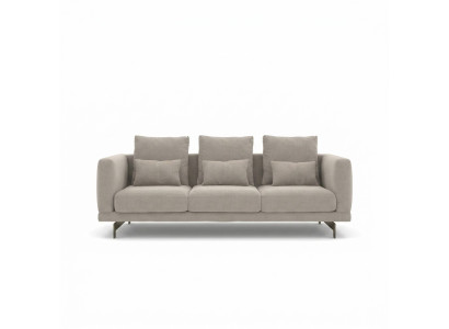 Driepersoonsbank Bank Gestoffeerde meubels Luxe Nieuw Textiel Meubels Woonkamer