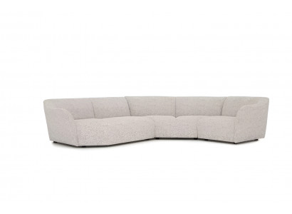 U-vormige bankbank gestoffeerd meubilair woonkamer design hoekbank Nieuwe salontafel