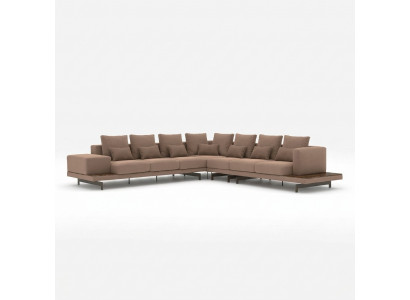Designer set woonkamer hoekbank L-vorm meubels luxe nieuw