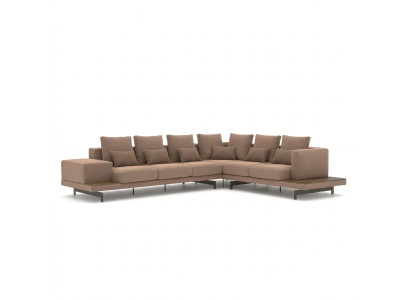 Sofa Bank L-vorm Woonkamer Meubel Set Luxe Inrichting Designer Nieuw