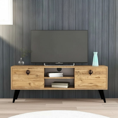 Bruin woonkamer TV-lagekast sideboard RTV modern design rechthoekige vorm
